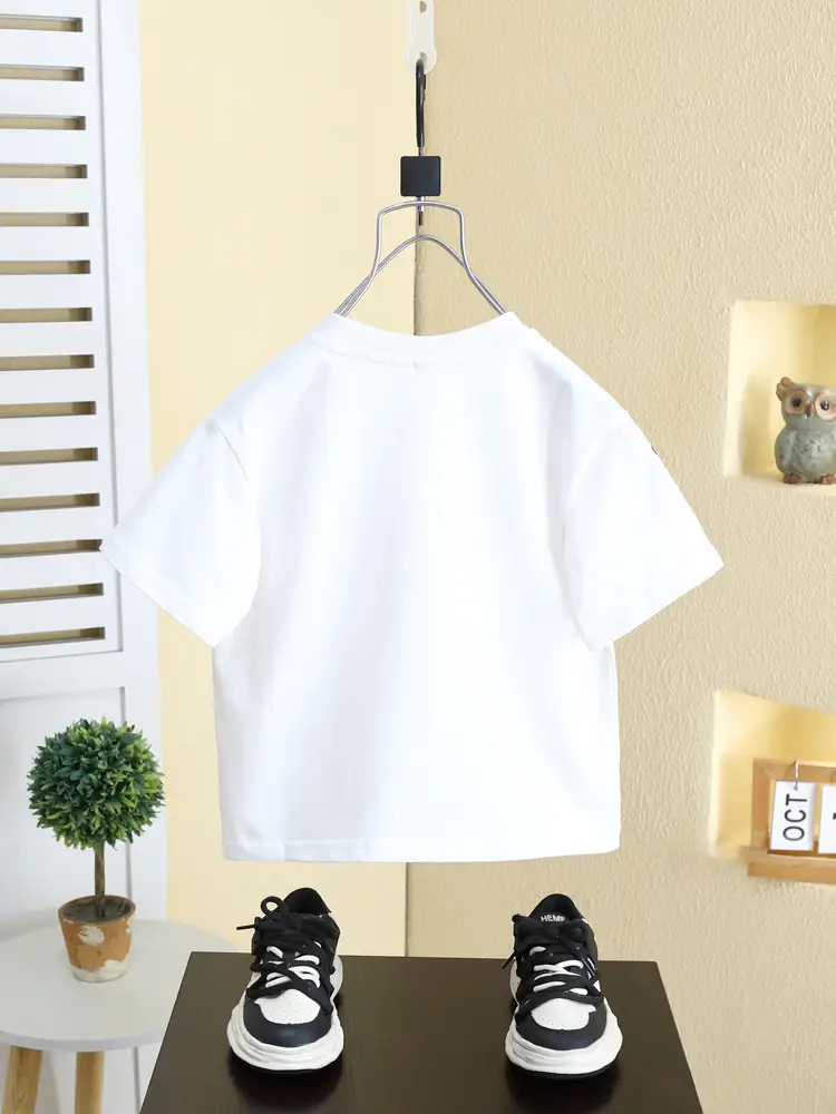 Boys Cartoon Print T-Shirt 2026 Summer Wear - Image 7