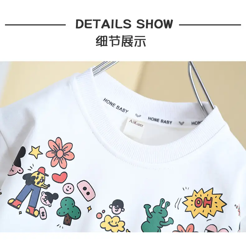 Boys Cartoon Print T-Shirt 2026 Summer Wear — feature 12