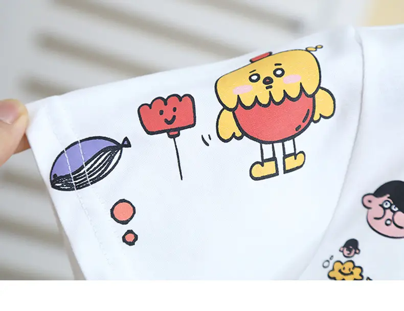 Boys Cartoon Print T-Shirt 2026 Summer Wear — feature 14