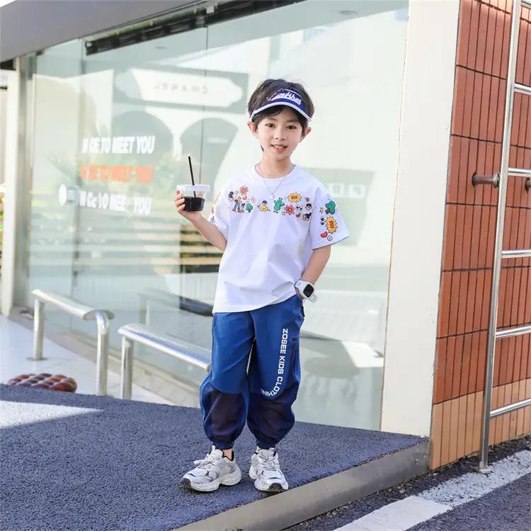 Boys Cartoon Print T-Shirt 2026 Summer Wear — feature 3