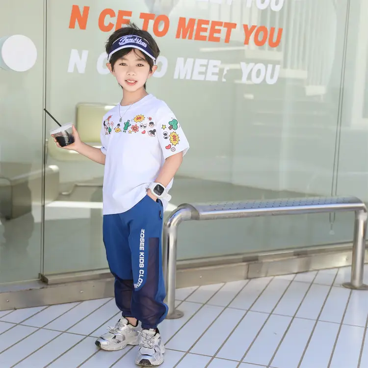 Boys Cartoon Print T-Shirt 2026 Summer Wear — feature 7