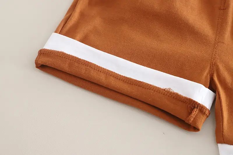 Kids NASA Green Shorts Set Summer Korean Style — feature 15