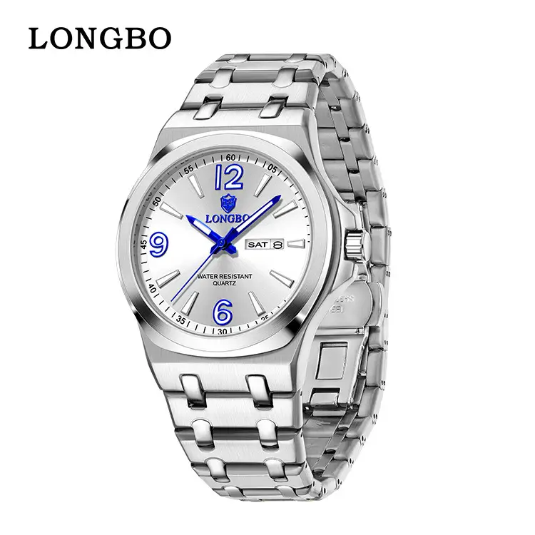Longbo Gold Cross-Border Men's Quartz Watch 83892 - Image 3