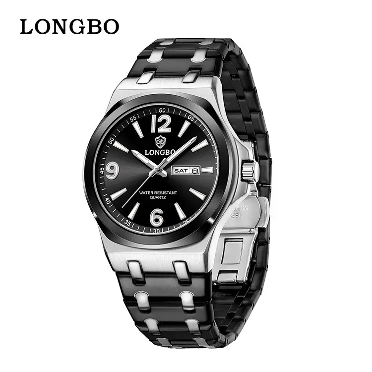 Longbo Gold Cross-Border Men's Quartz Watch 83892 - Image 5