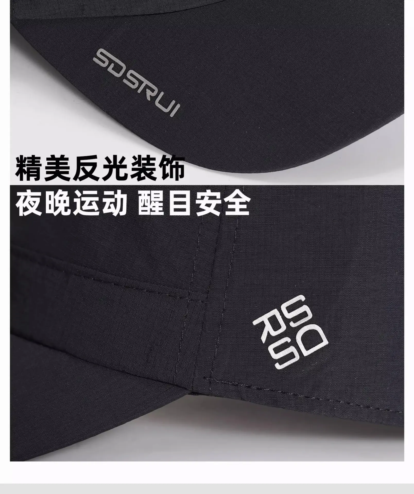 Men's Blue Sdsrui Flat Cap Sun Hat with Adjustable Buckle — feature 10