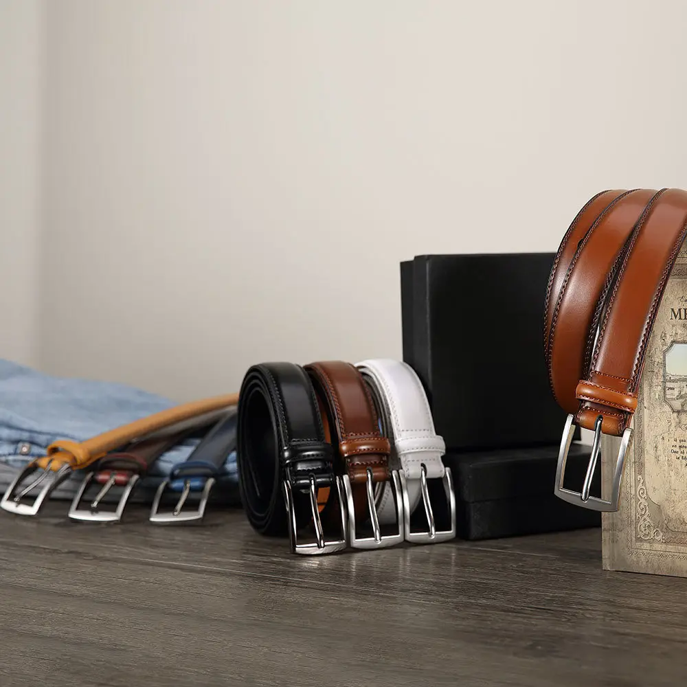Wenzhou Belt Genuine Leather Casual Buckle Pin — feature 1