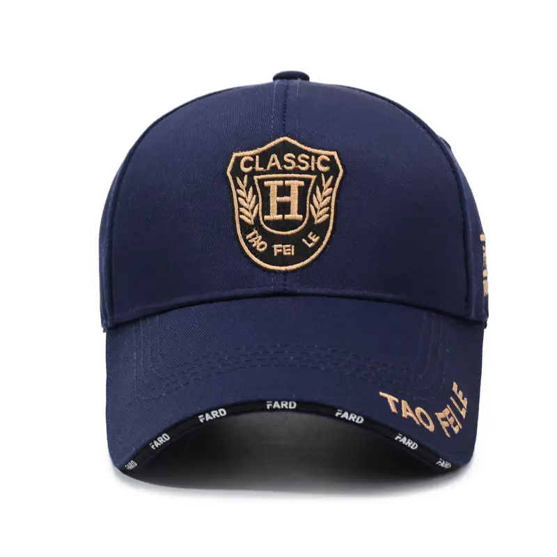 Navy Blue Faido Logo Cap for Men - Image 7