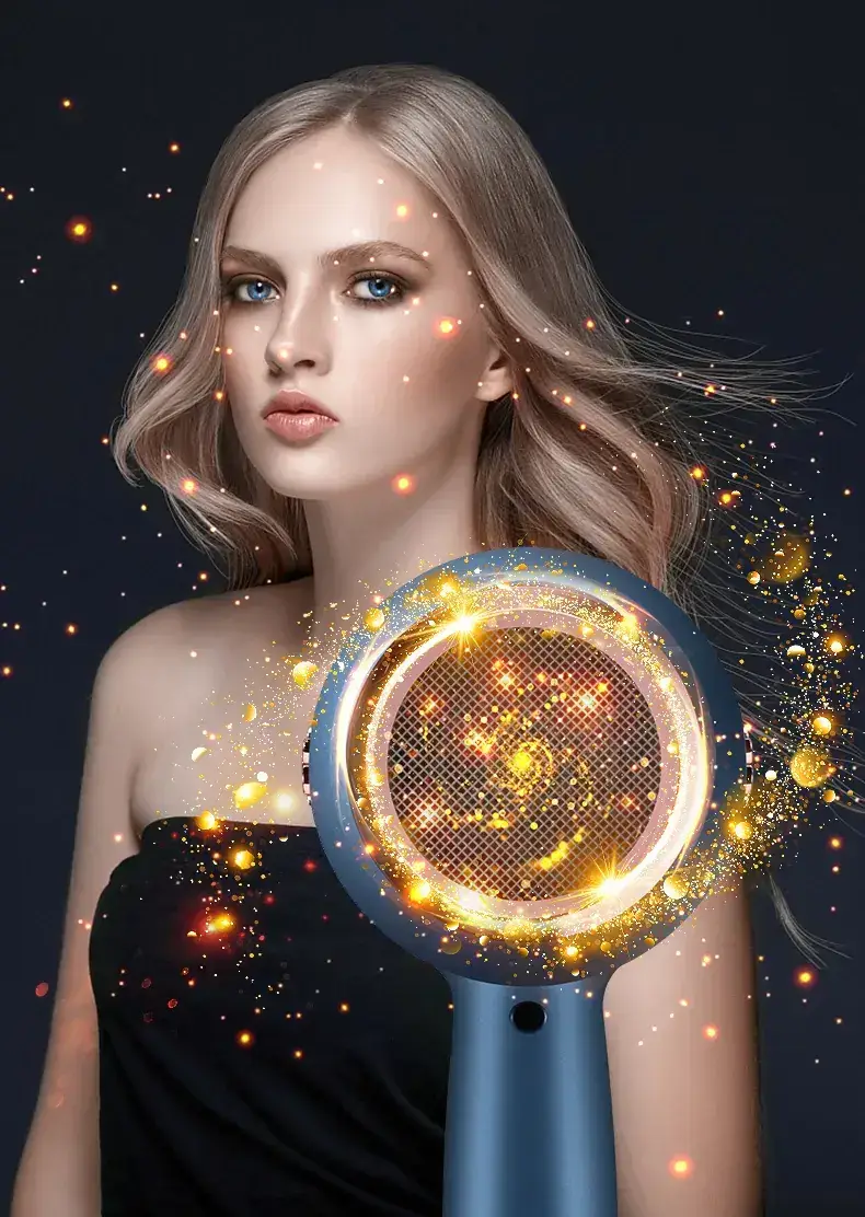Haidi 3500W Hair Dryer with Negative Ion & 6 Digits — feature 16