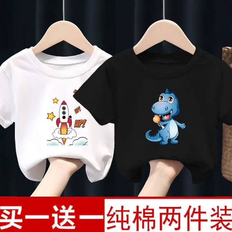 2025 Pure Cotton Girl T-Shirt Pack of 2 - Image 14