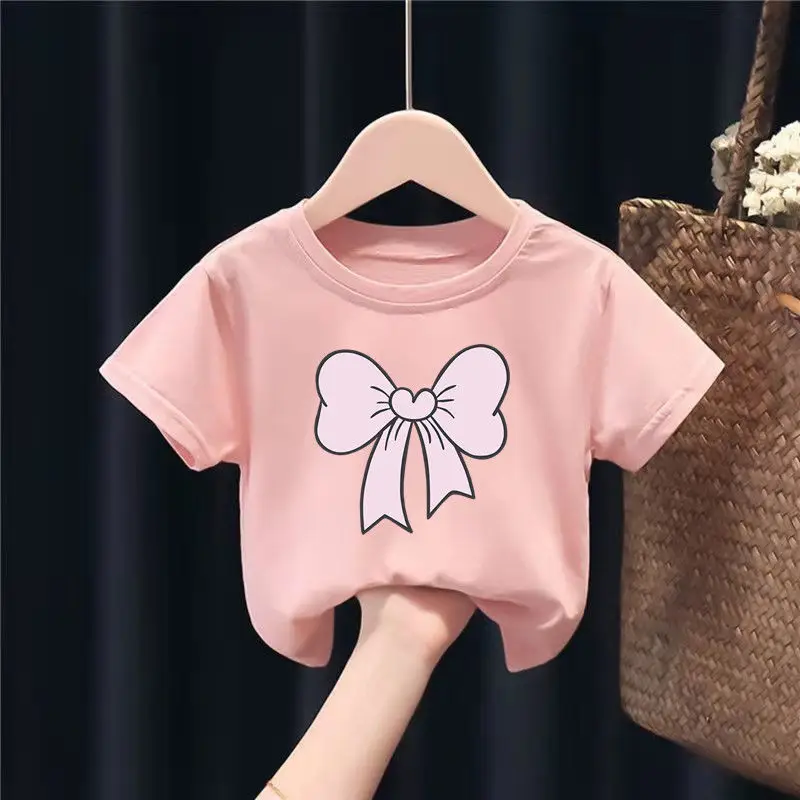 2025 Pure Cotton Girl T-Shirt Pack of 2 - Image 26