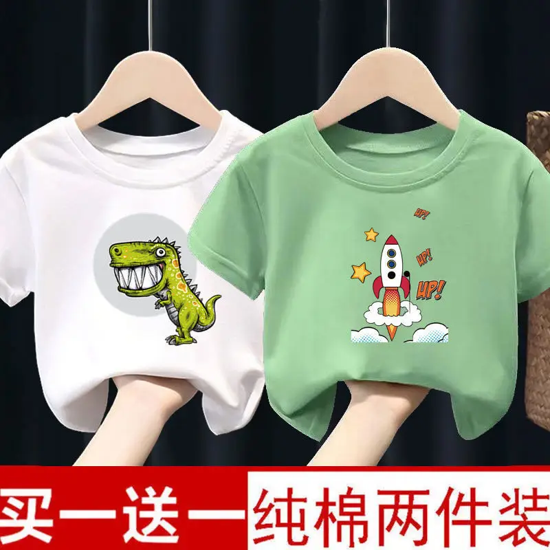 2025 Pure Cotton Girl T-Shirt Pack of 2 - Image 8