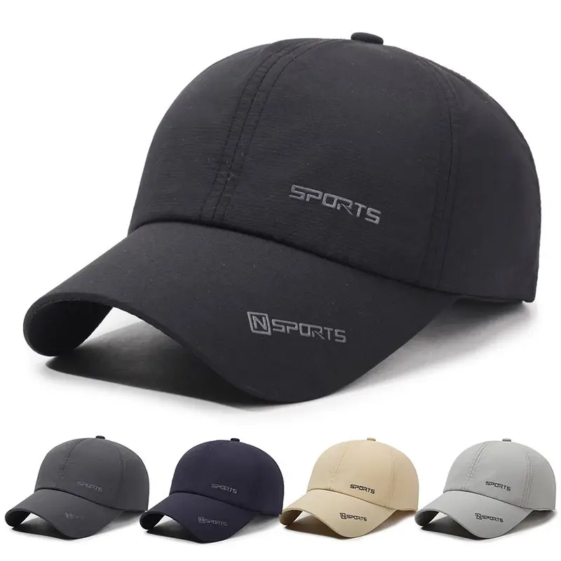 Men Black Duck Baseball Cap Waterproof Sports