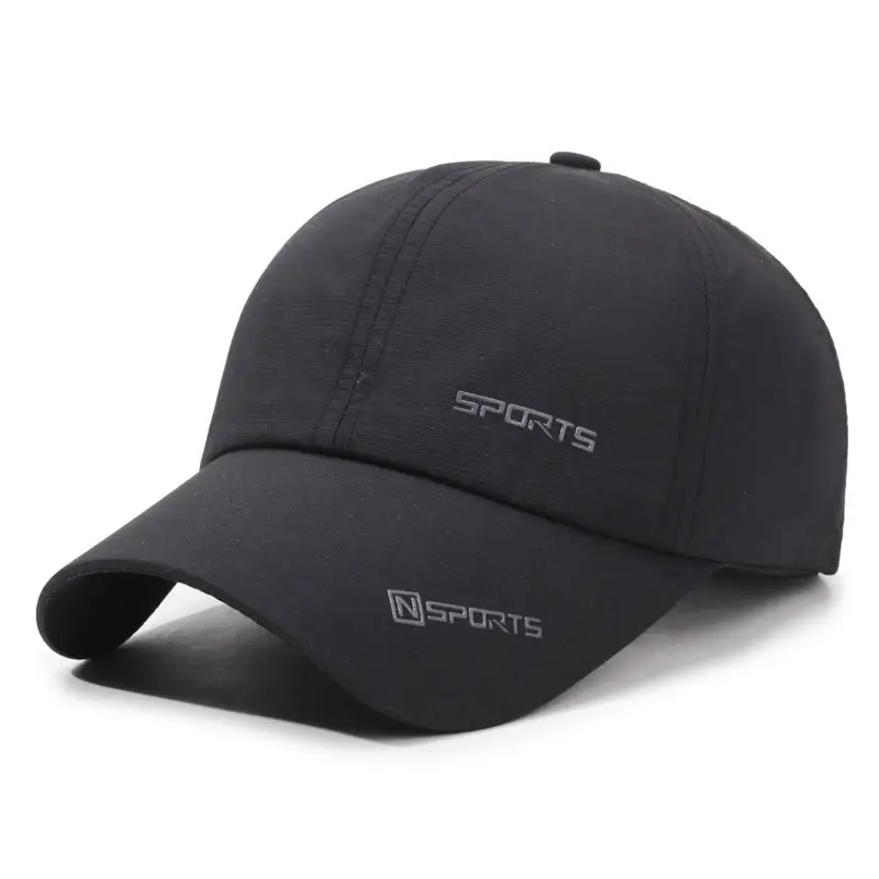Men Black Duck Baseball Cap Waterproof Sports