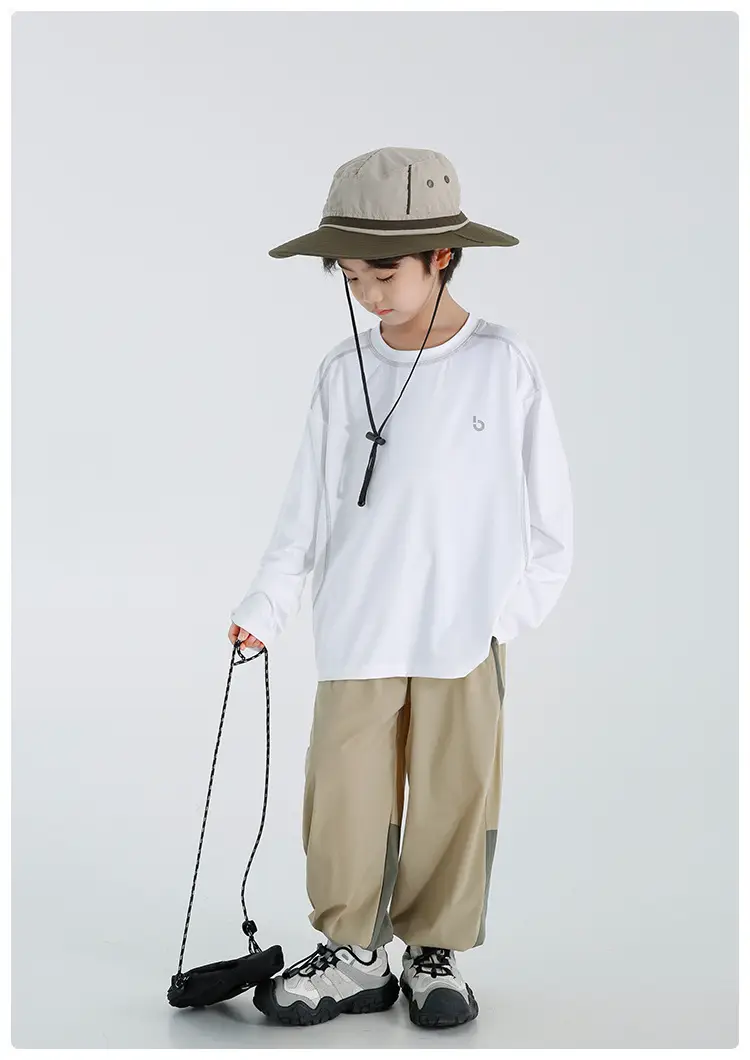 Haima Boys Quick-Dry Thin Long Sleeve Summer T-Shirt — feature 13