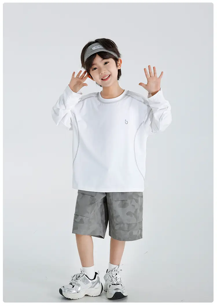 Haima Boys Quick-Dry Thin Long Sleeve Summer T-Shirt — feature 14