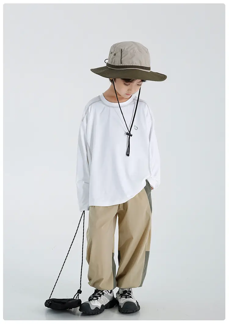 Haima Boys Quick-Dry Thin Long Sleeve Summer T-Shirt — feature 15