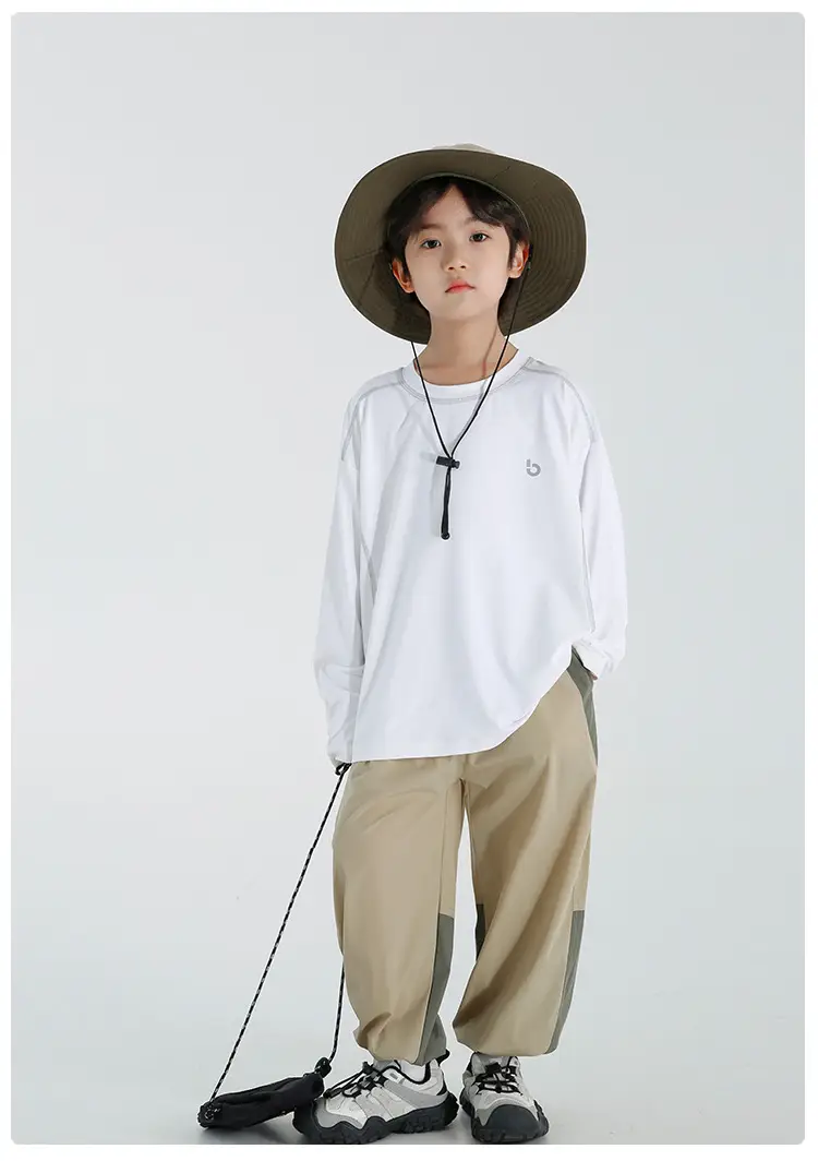 Haima Boys Quick-Dry Thin Long Sleeve Summer T-Shirt — feature 16