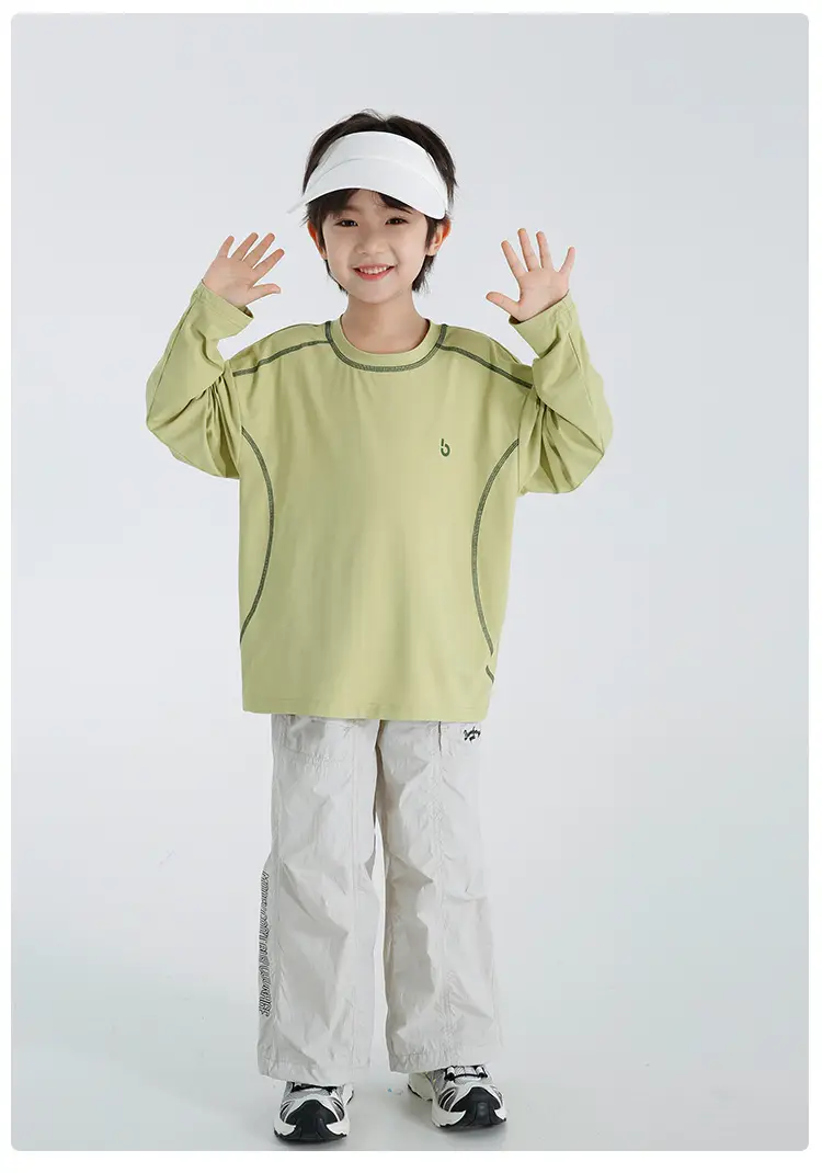 Haima Boys Quick-Dry Thin Long Sleeve Summer T-Shirt — feature 18