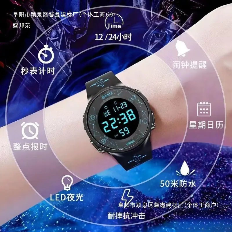 Digital Analog Watch for Teenagers Waterproof Sports - Image 10
