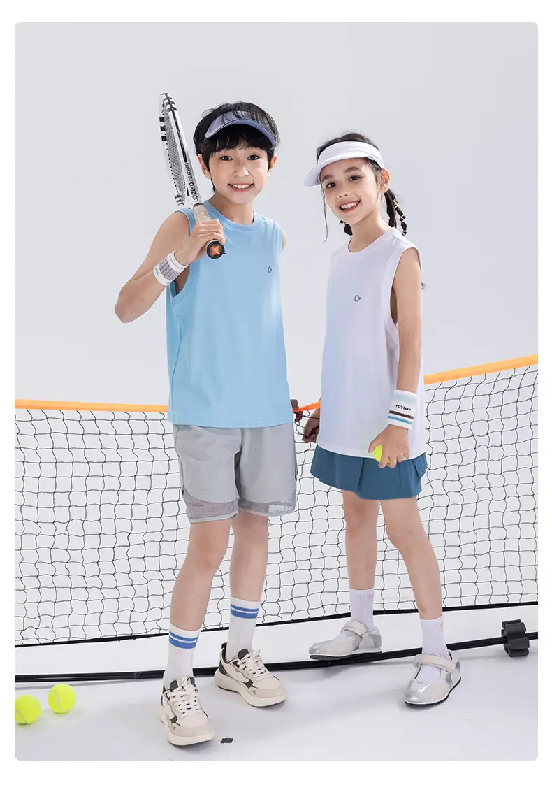 Kids Sports Vest Moisture Wicking 2025 Summer — feature 1