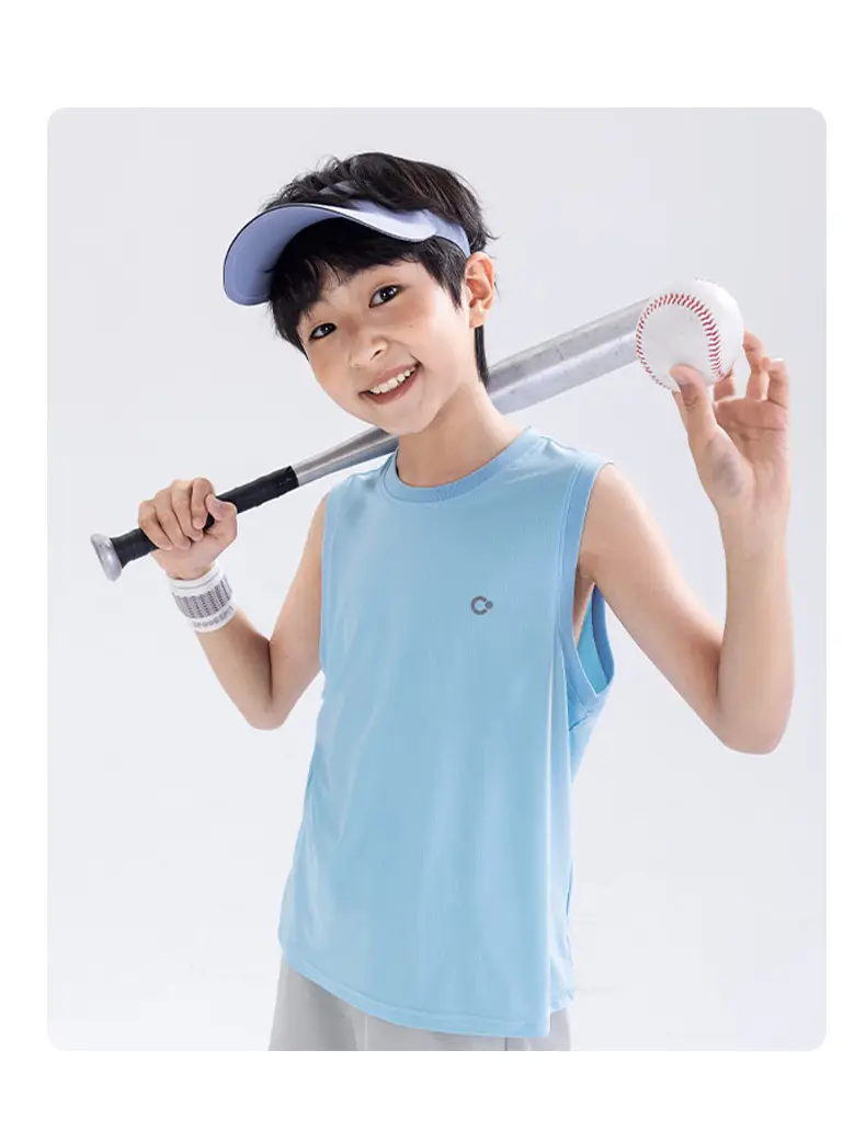 Kids Sports Vest Moisture Wicking 2025 Summer — feature 15