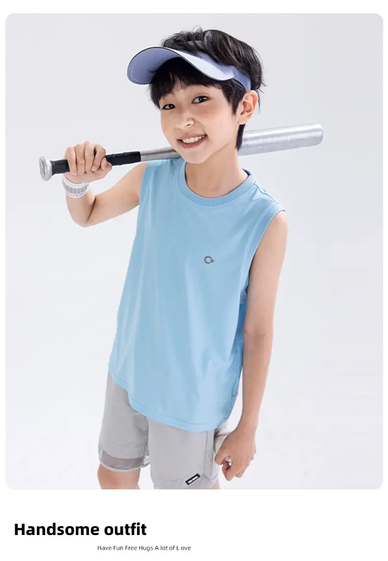 Kids Sports Vest Moisture Wicking 2025 Summer — feature 16