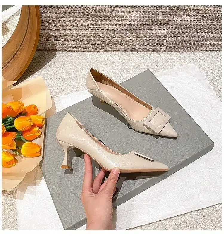 French Style Stiletto Heels for Women 2026 - Image 2