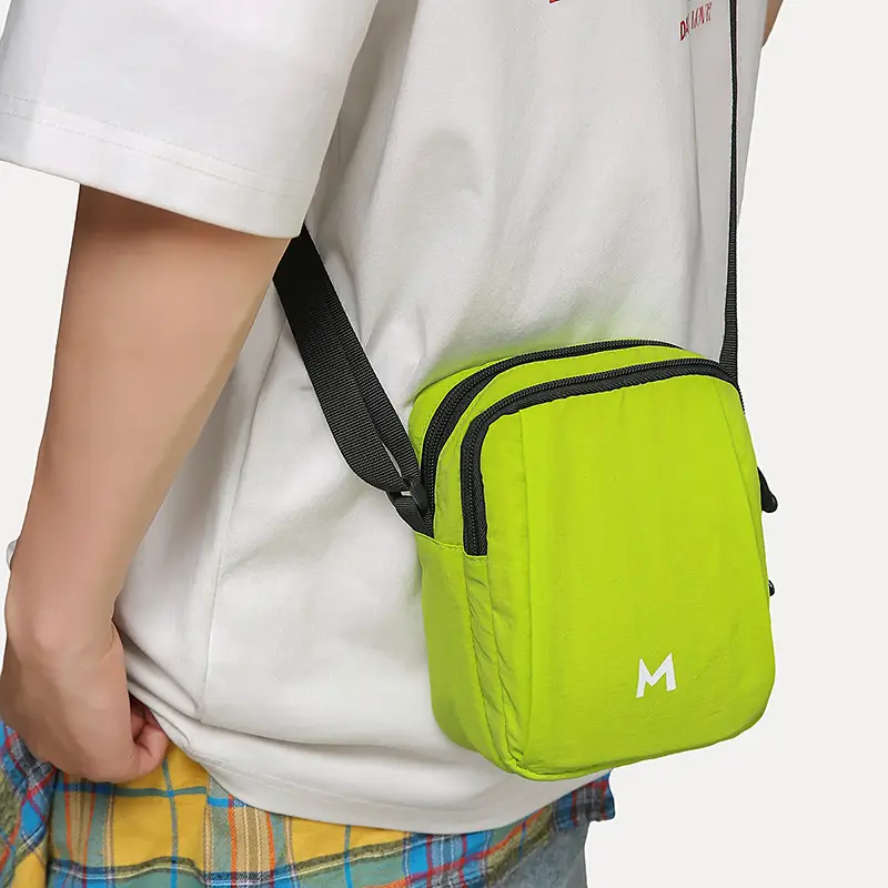 Dopamine Mini Crossbody Bag for Men Green