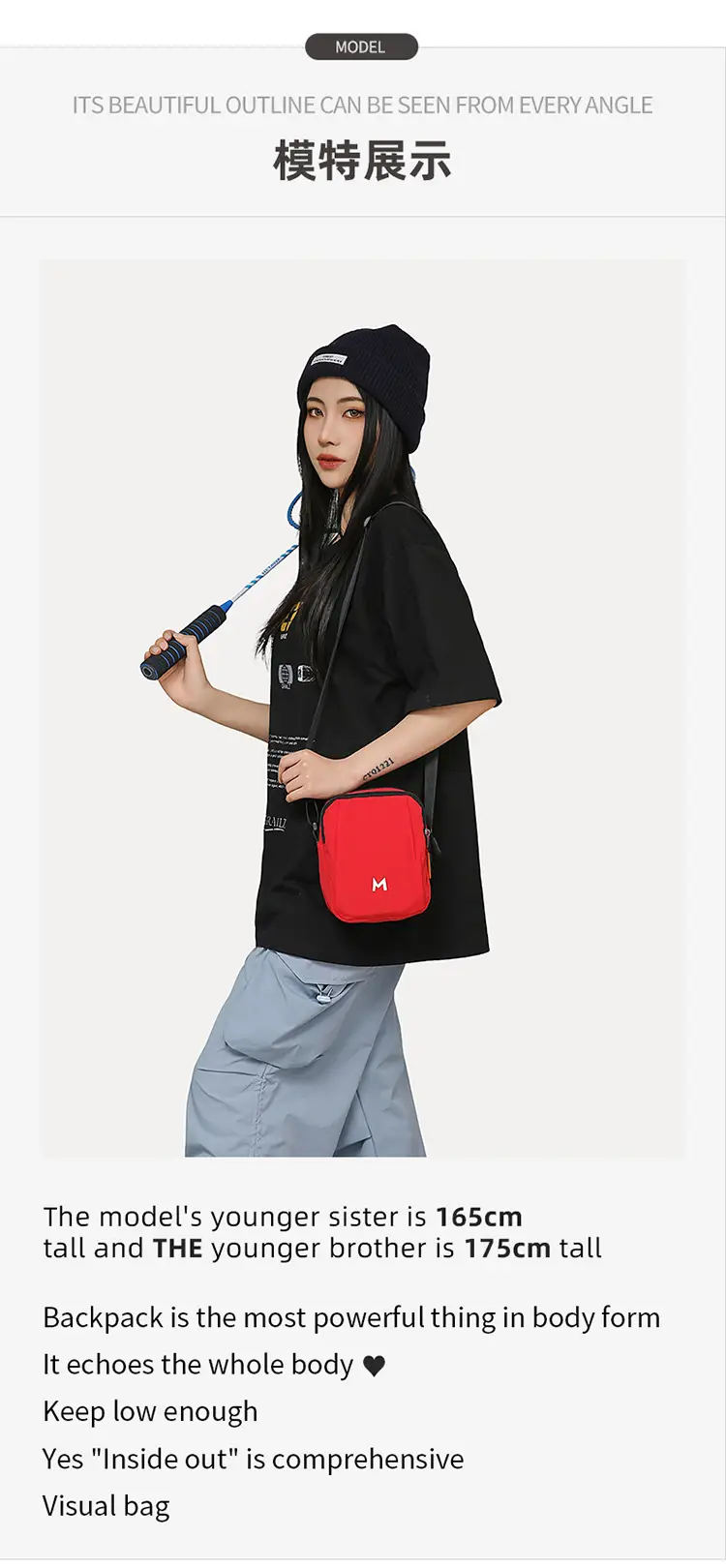 Dopamine Mini Crossbody Bag for Men Green — feature 10