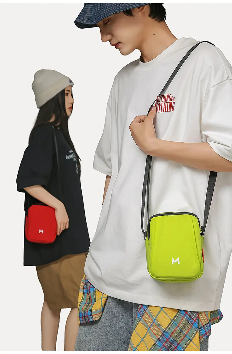 Dopamine Mini Crossbody Bag for Men Green — feature 13