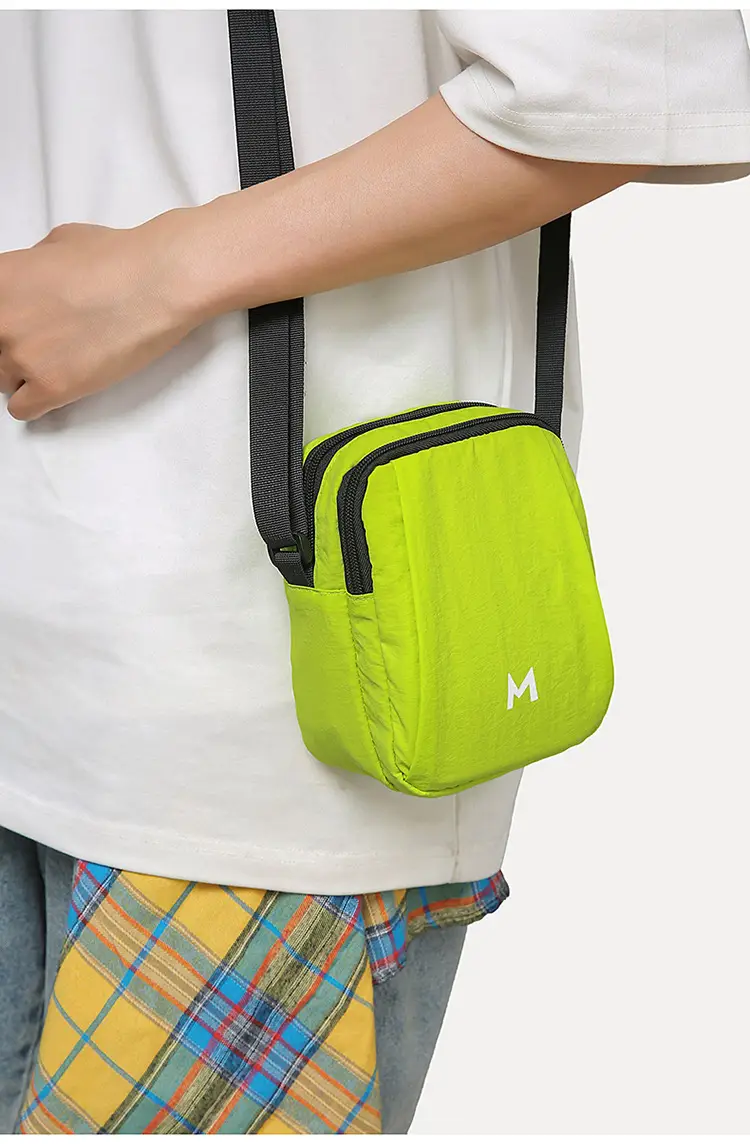 Dopamine Mini Crossbody Bag for Men Green — feature 15