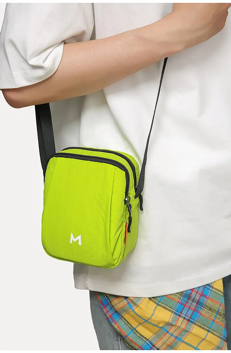 Dopamine Mini Crossbody Bag for Men Green — feature 16
