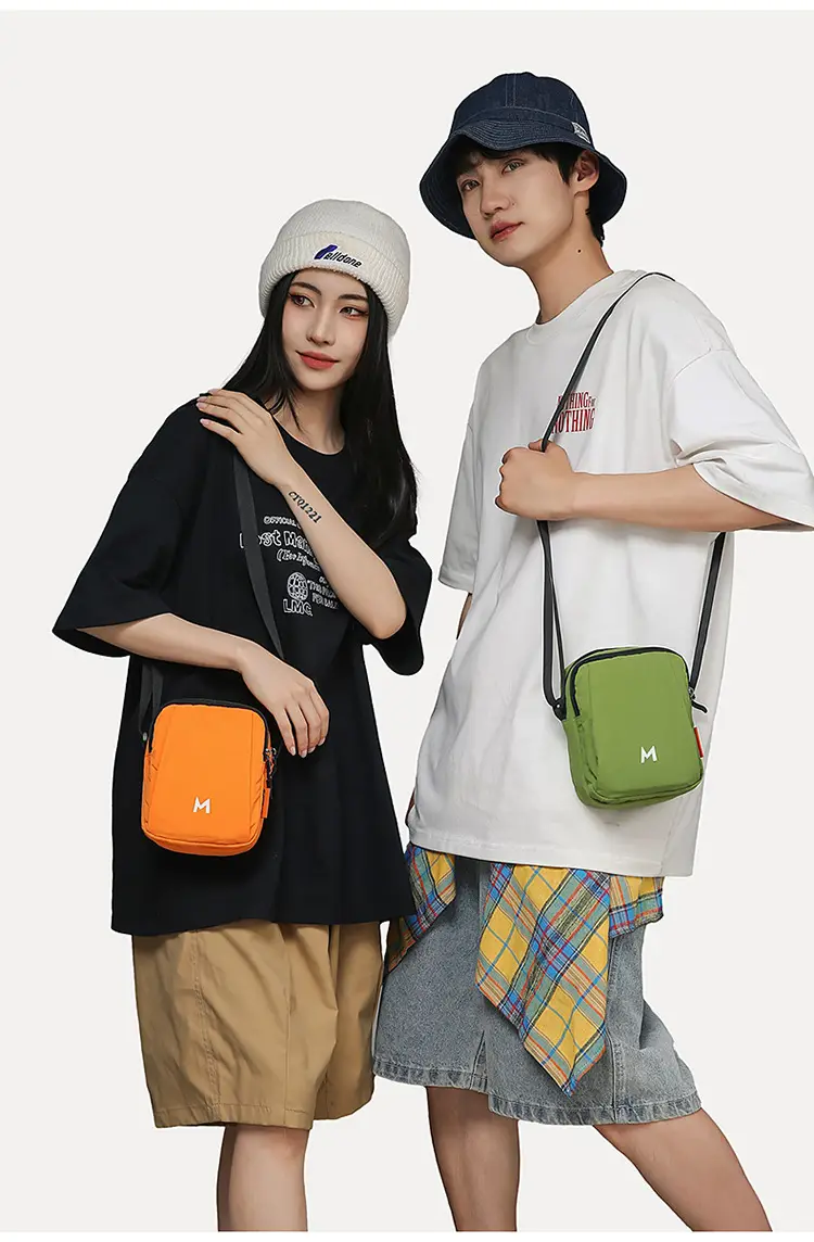 Dopamine Mini Crossbody Bag for Men Green — feature 20