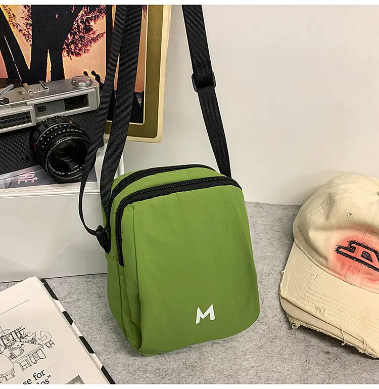 Dopamine Mini Crossbody Bag for Men Green — feature 34