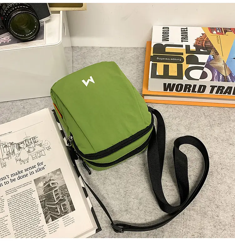 Dopamine Mini Crossbody Bag for Men Green — feature 38