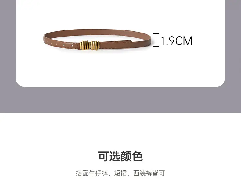 Classic Jeweled Belt for Women's Jeans Korean Style — feature 4