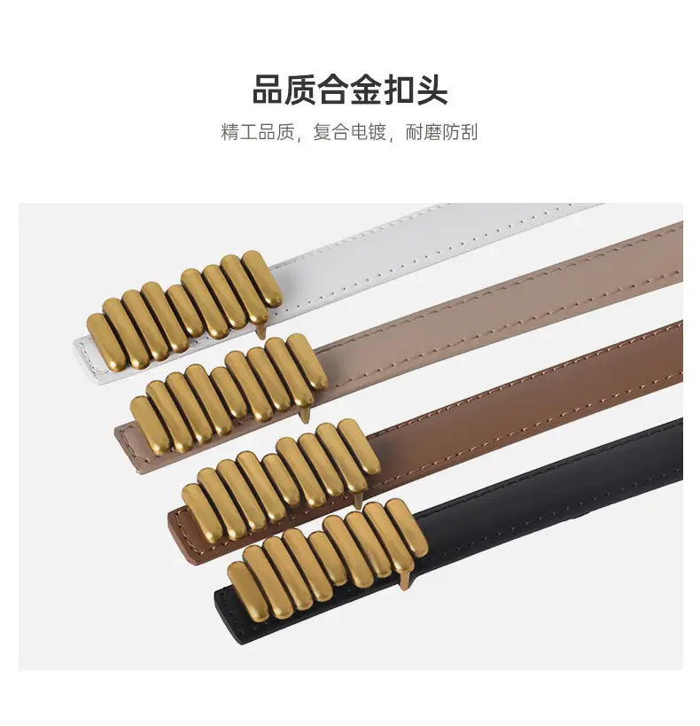 Classic Jeweled Belt for Women's Jeans Korean Style — feature 7