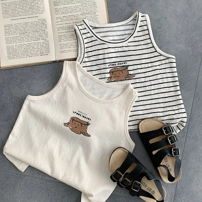 Boys Sleeveless Vest 2025 Kids Summer Wear — feature 3