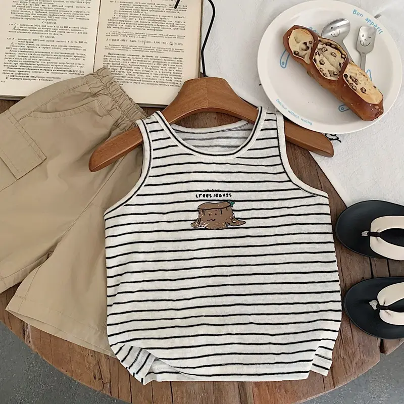 Boys Sleeveless Vest 2025 Kids Summer Wear — feature 4