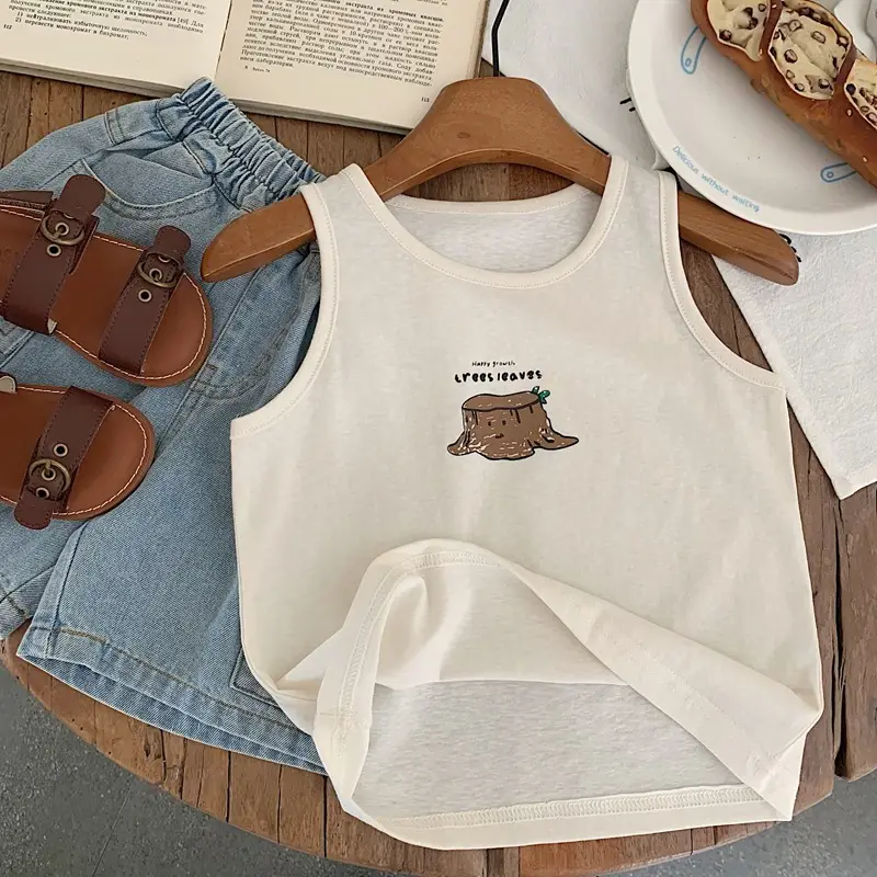 Boys Sleeveless Vest 2025 Kids Summer Wear — feature 6
