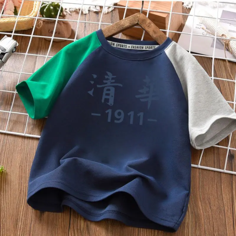 100% Cotton Cartoon T-Shirt for Boys Summer Wear - Image 9
