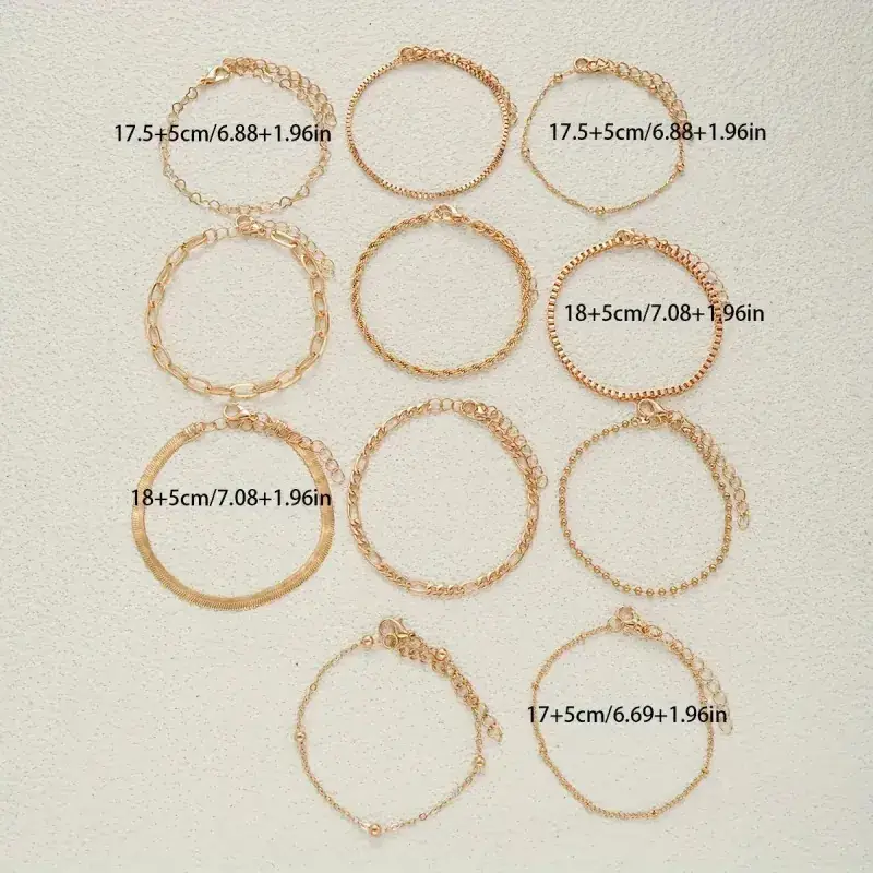 Multi Layer Silver Bracelet Set for Women — feature 2