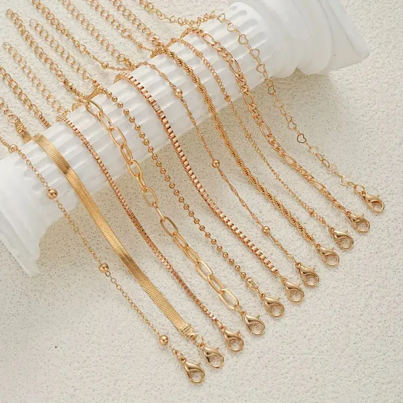 Multi Layer Silver Bracelet Set for Women — feature 5