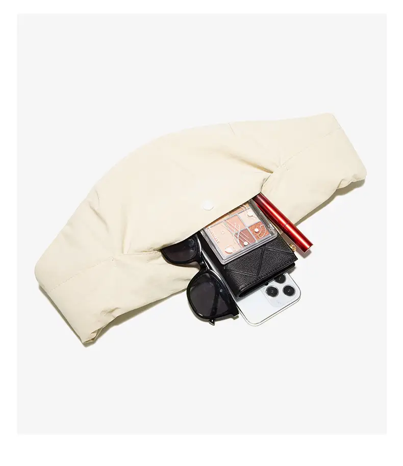 Japanese Style Cream Crossbody Bag Large Capacity — feature 10