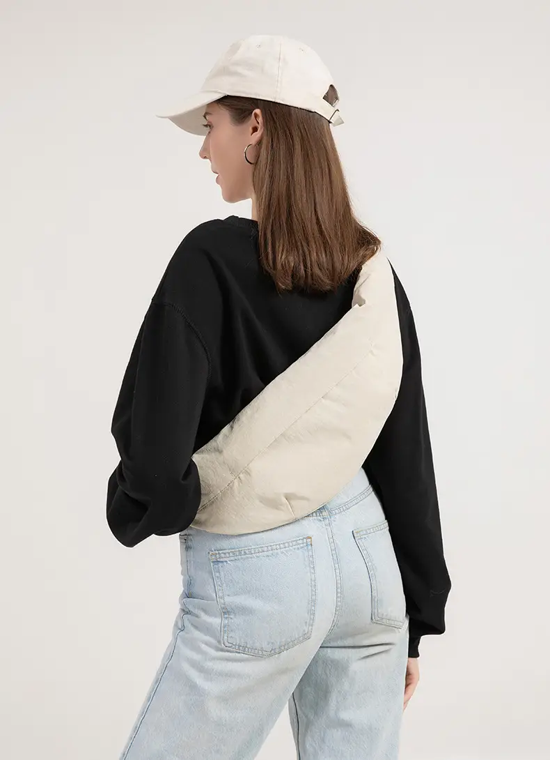 Japanese Style Cream Crossbody Bag Large Capacity — feature 27