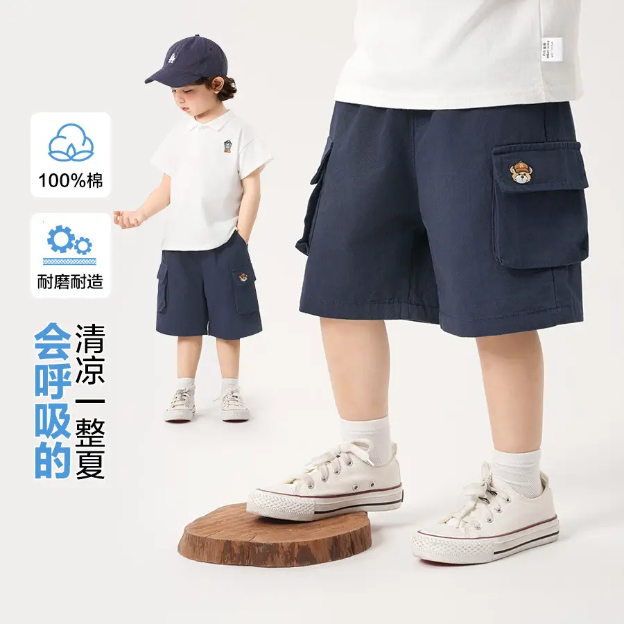 Boys Striped Polo T-Shirt Short Sleeve Summer Clothing - Image 6