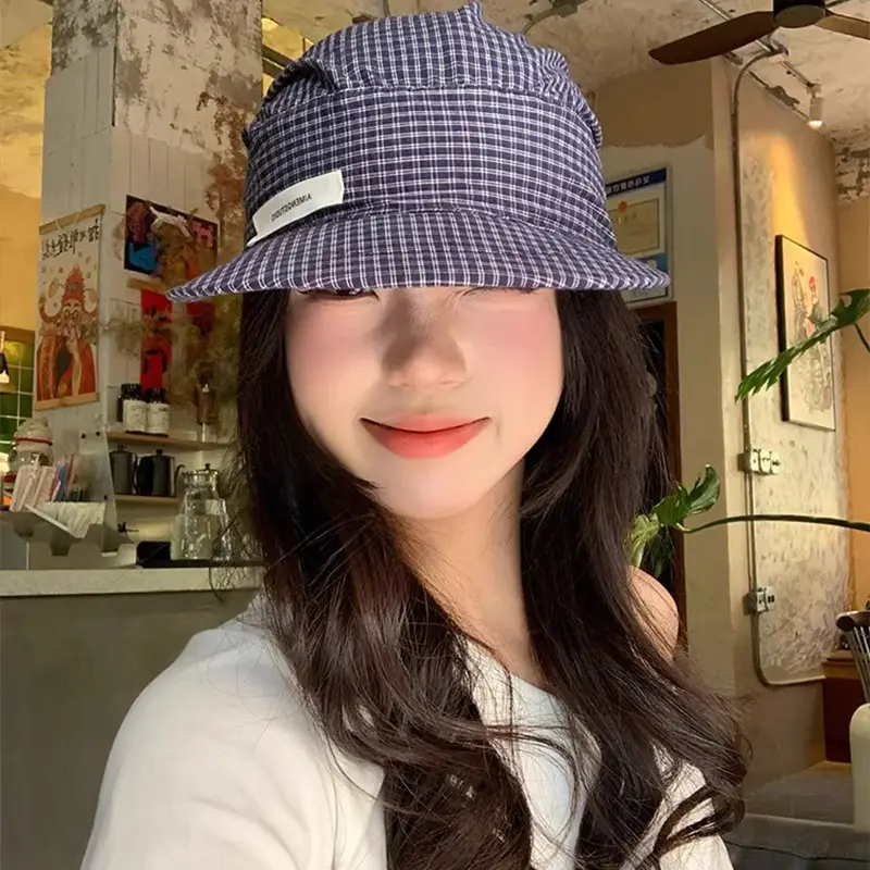 Korean Style Color Palette Sun Hat for Women - Image 6
