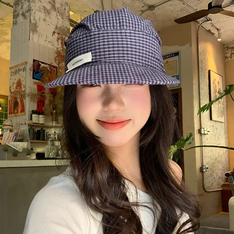 Korean Style Color Palette Sun Hat for Women - Image 3
