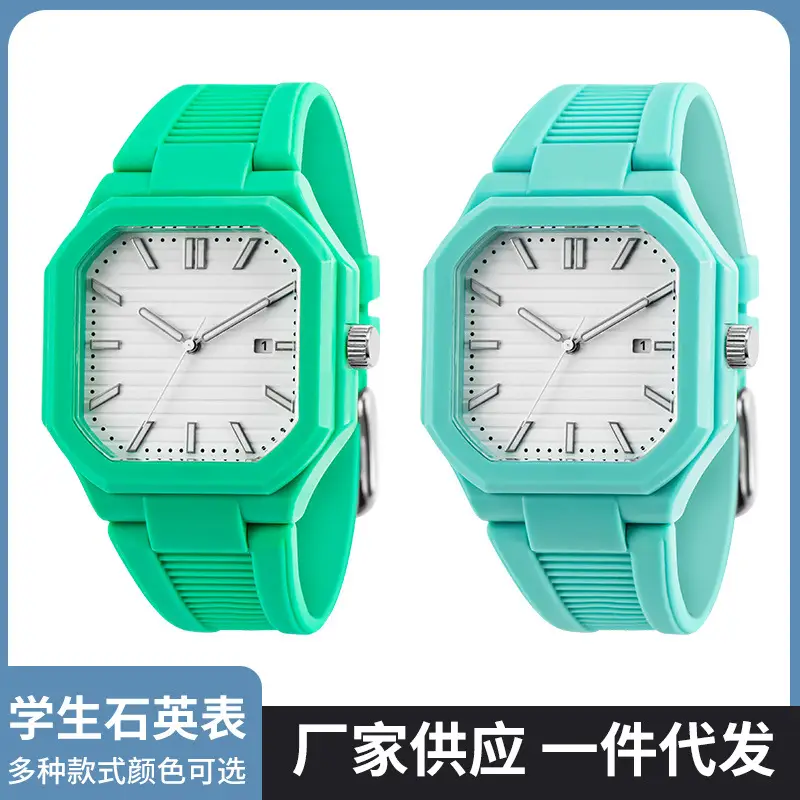 Luminous Square Quartz Watch for Girls - Image 9