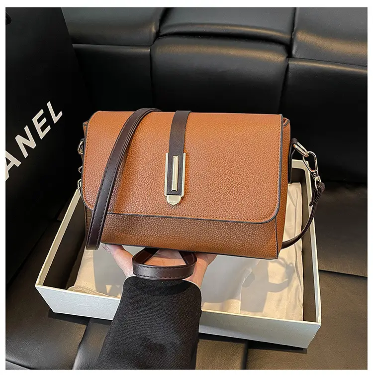 Soft Leather Square Bag for Women 2025 Summer — feature 31